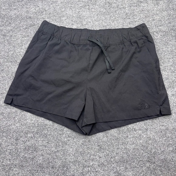 The North Face Pants - The North Face Aphrodite 2.0 Black Hiking Shorts Womens XL Regular 4 Inch Inseam